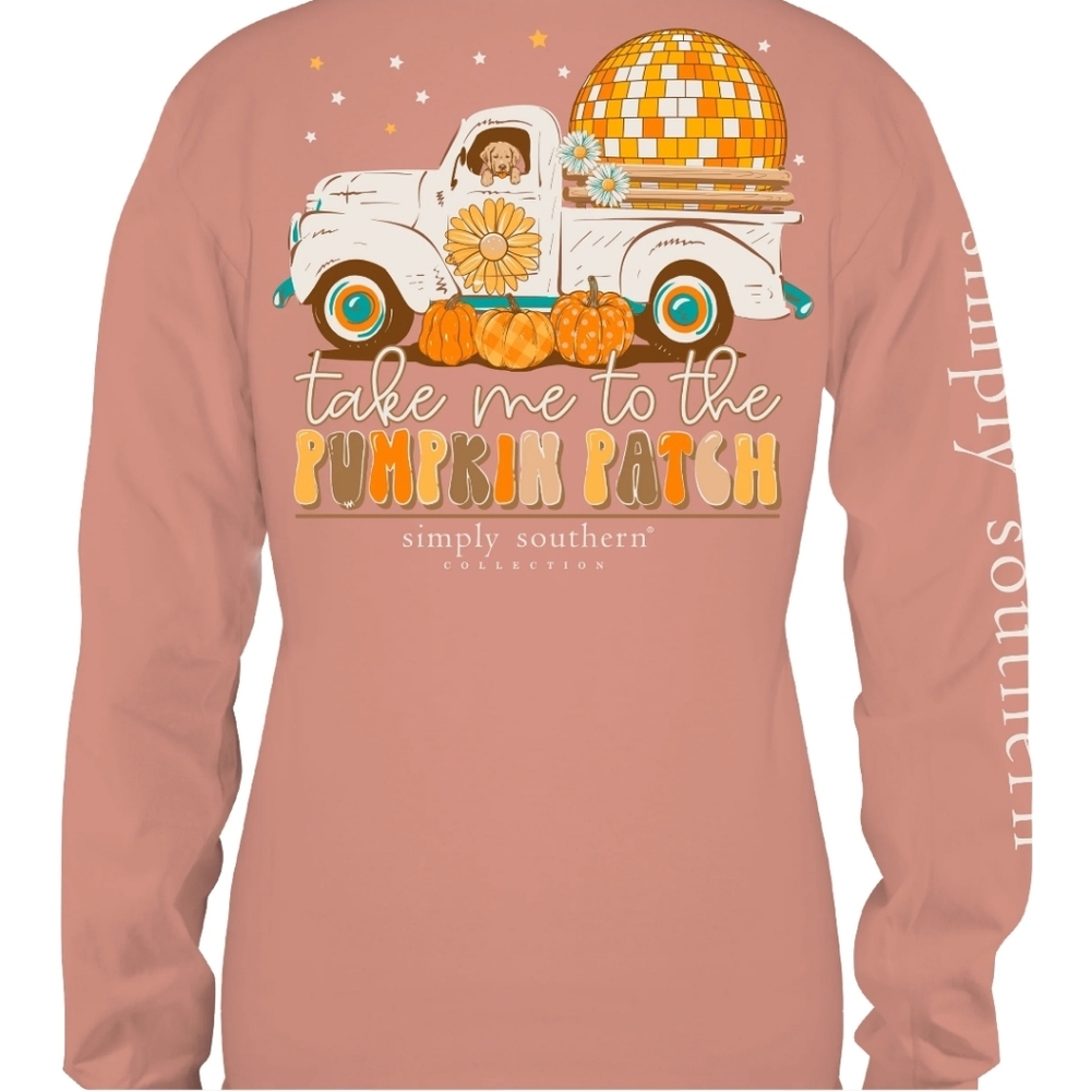 Simply Southern Pumpkin Patch Long Sleeve Tee